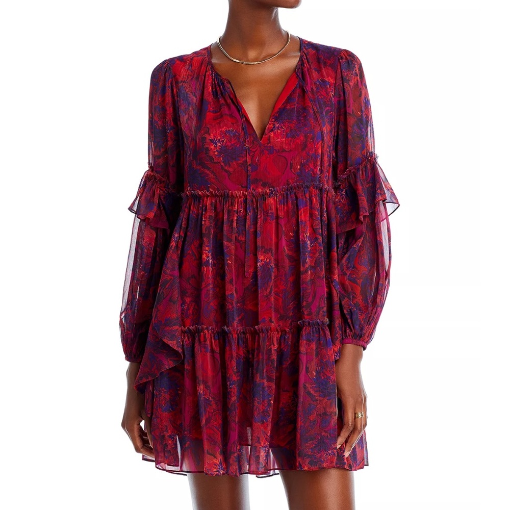 Cinq à Sept Livie Tiered Mini Dress